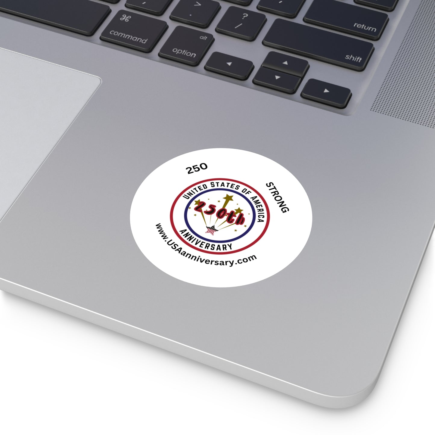 USA 250th Anniversary Round Stickers, Indoor\Outdoor