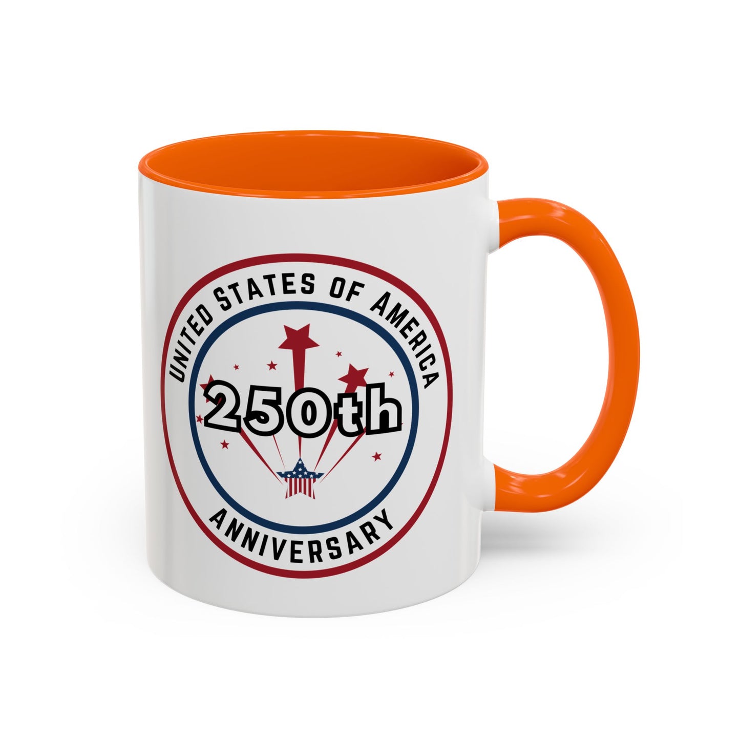 USA Anniversary 250th Birthday Mug - 11oz