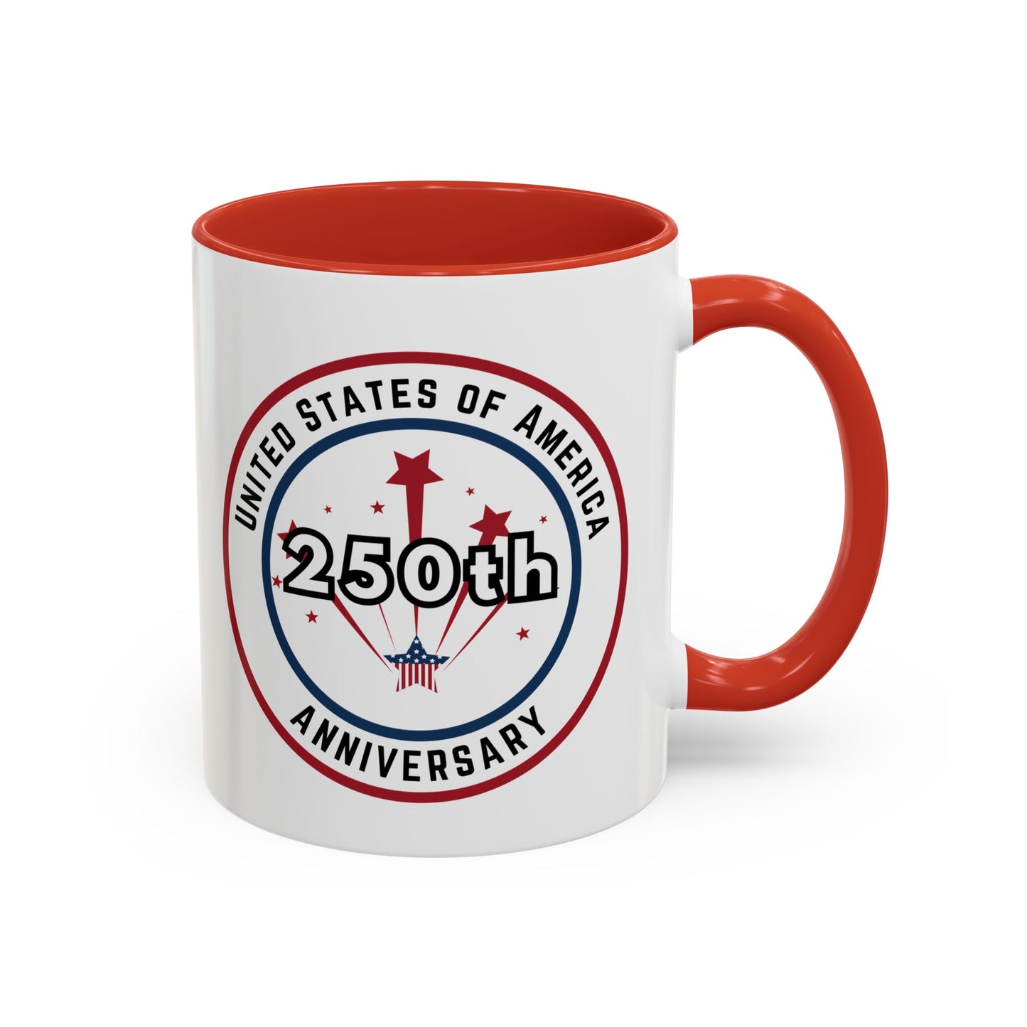 USA Anniversary 250th Birthday Mug - 11oz