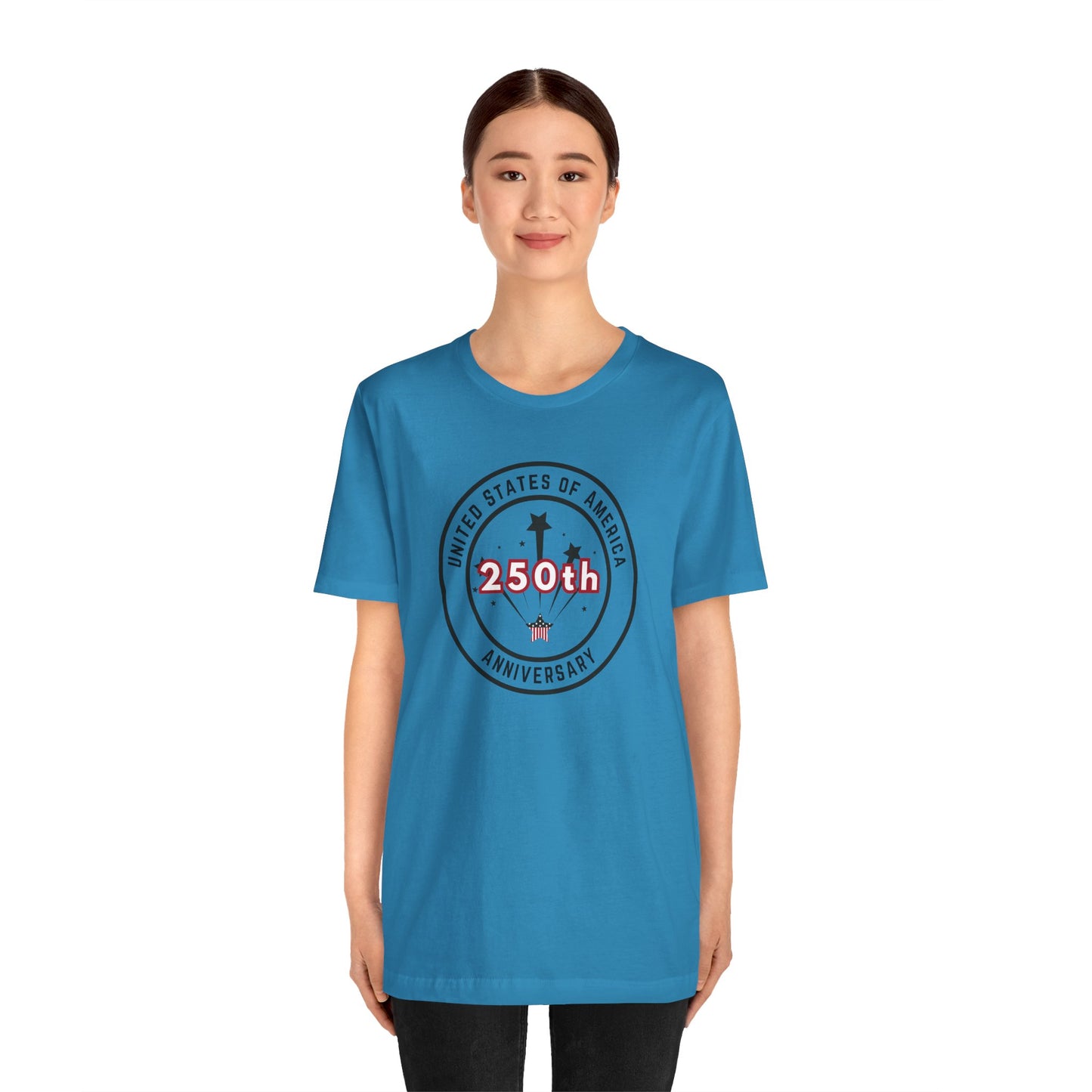 250th Anniversary USA T-Shirt - Celebrate America with our Patriotic Design!