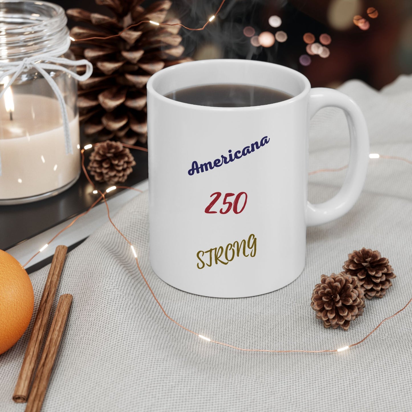 Americana 250 STRONG Coffee Mug, (11oz, 15oz)