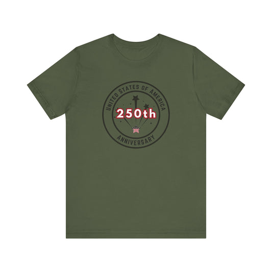 250th Anniversary USA T-Shirt - Celebrate America with our Patriotic Design!