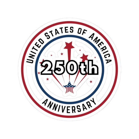 USA Anniversary - Kiss-Cut Stickers America 250