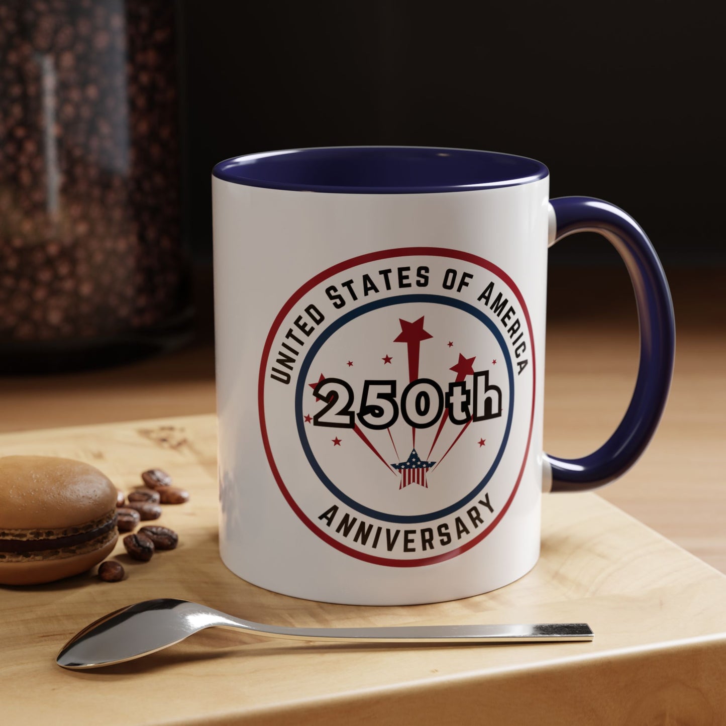 USA Anniversary 250th Birthday Mug  - 11oz