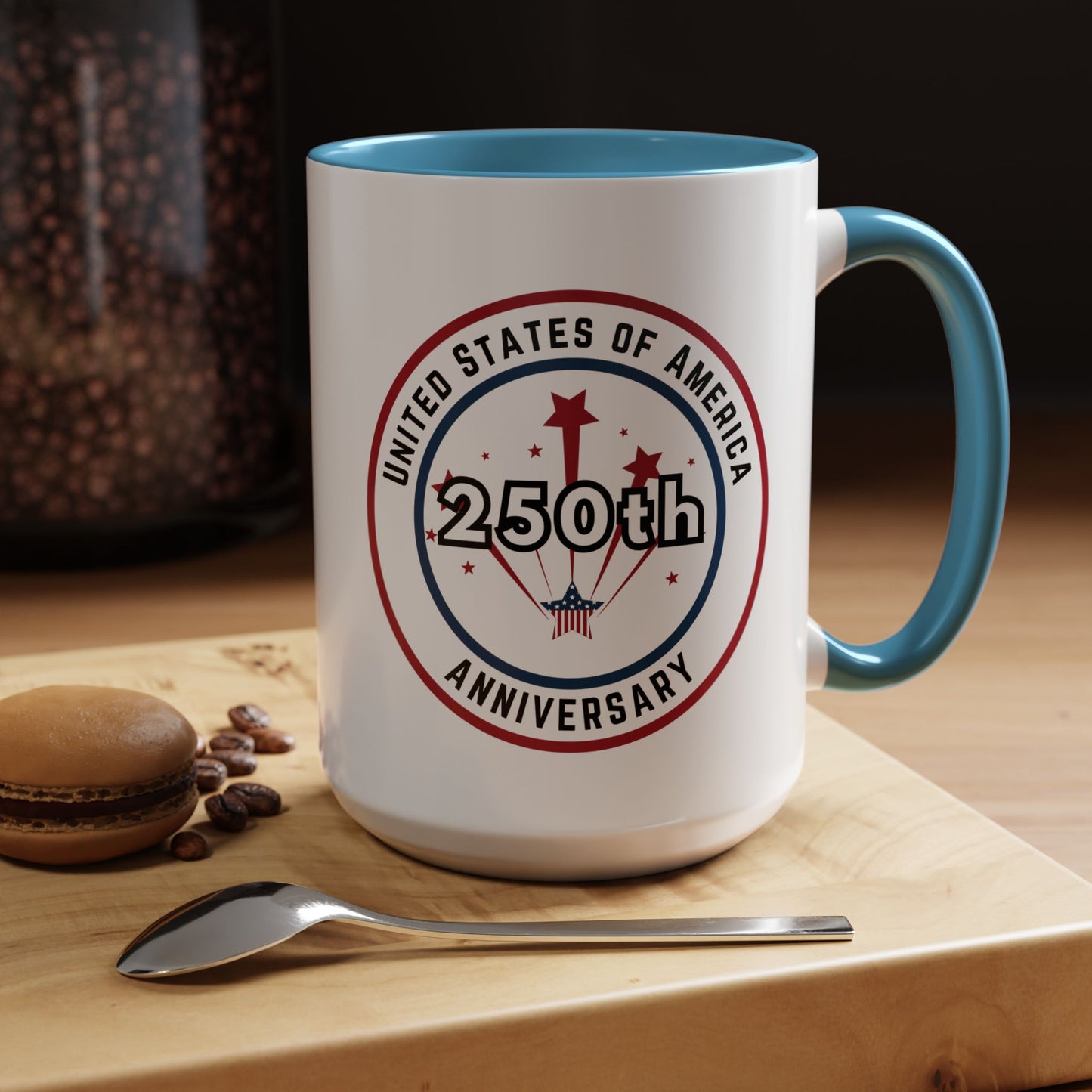 USA Anniversary 250th Birthday Mug  - 11oz