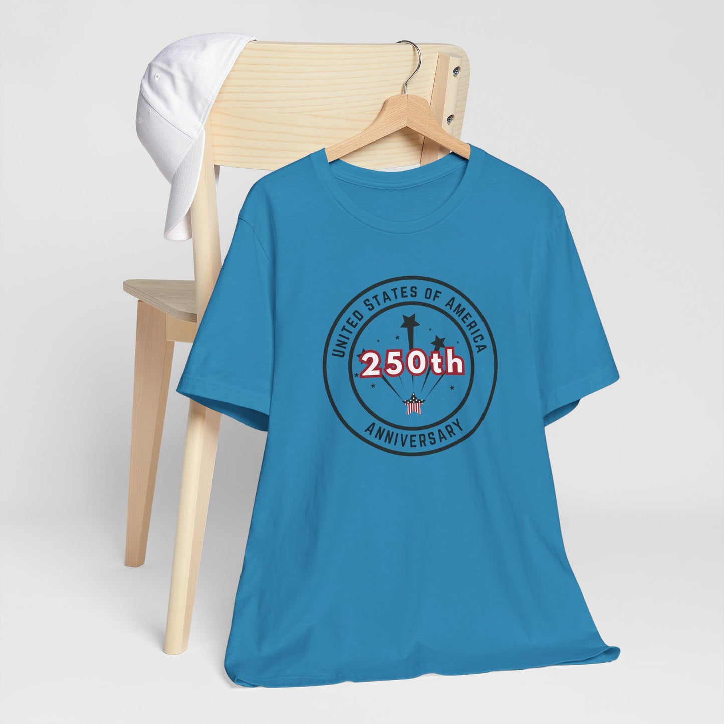 250th Anniversary USA T-Shirt - Celebrate America with our Patriotic Design!