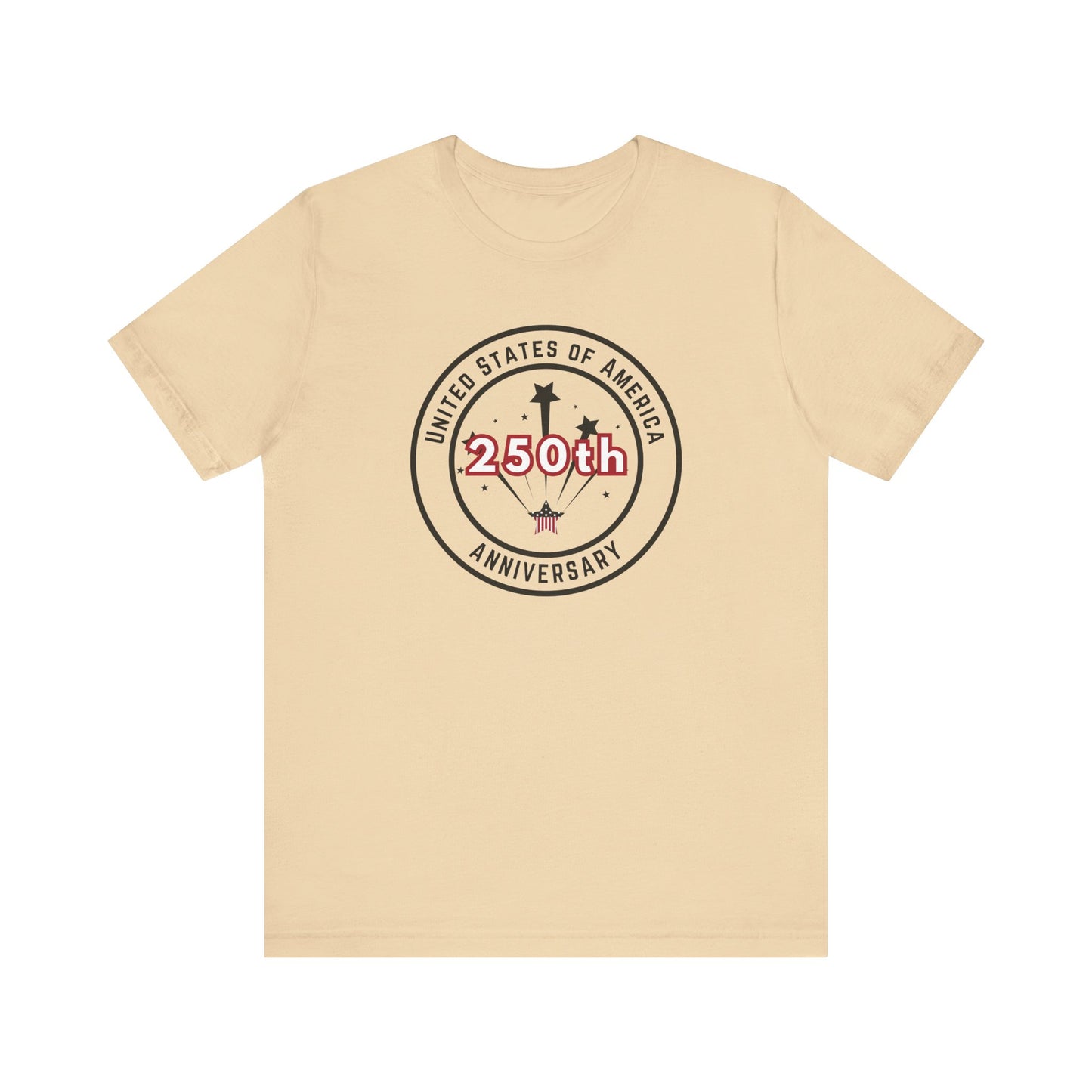 250th Anniversary USA T-Shirt - Celebrate America with our Patriotic Design!
